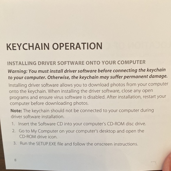 Unused Digital Photo Keychain- Great for kids or those without a cell phone - Picture 9 of 16